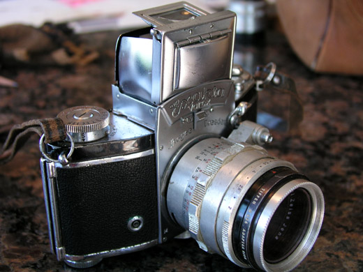 Old school camera.