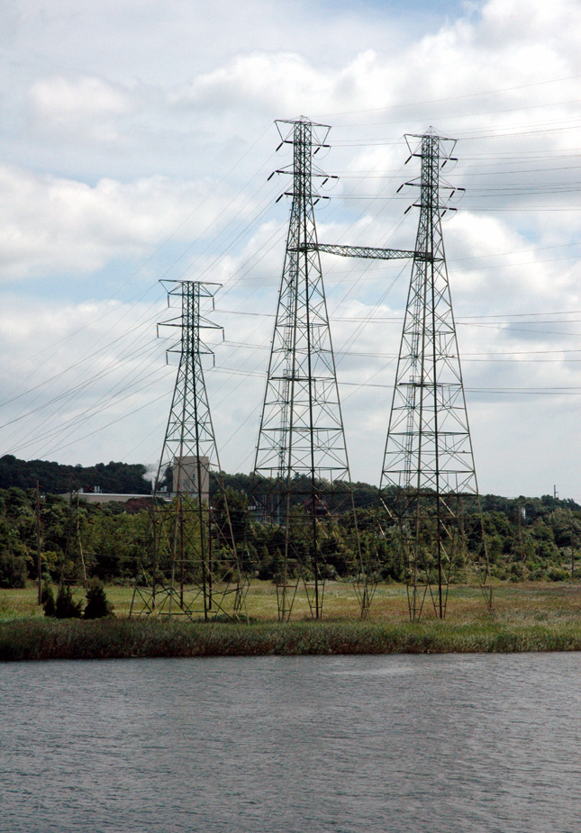 Power lines, Housatonic River
