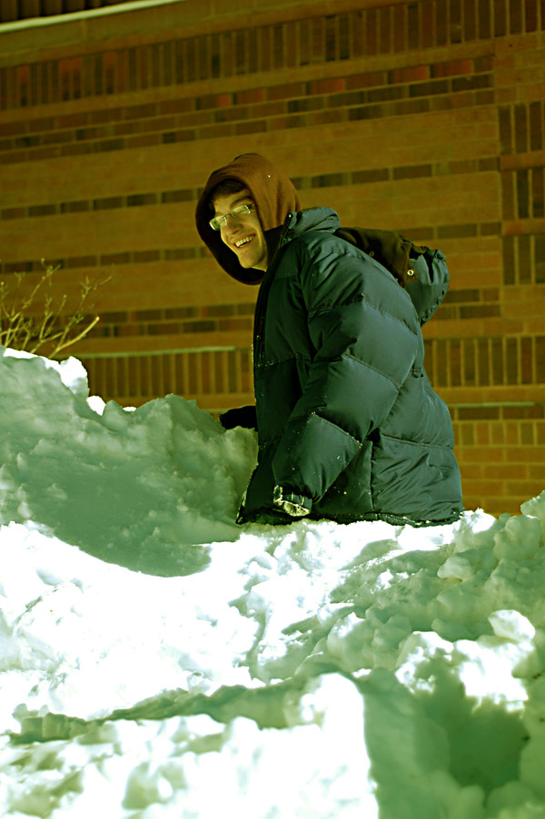 In Which Our Hero Jumps On a Snow Drift
