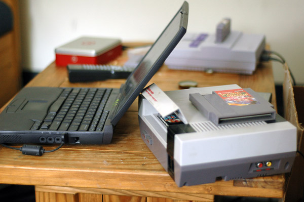Laptop, Nintendo, SNES