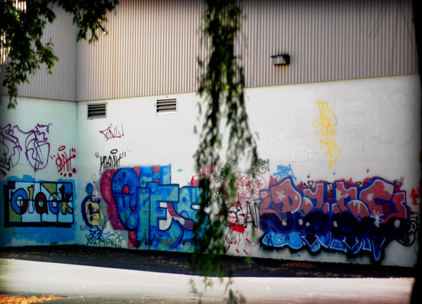 Minuteman graffiti