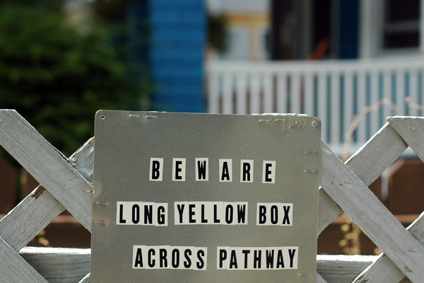 Beware Long Yellow Box