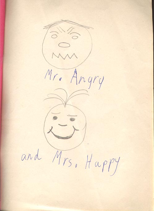 Mr. Angry and Mrs. Happy
